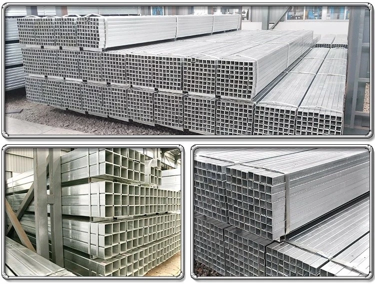 High Quality Galvanized Rectangular Structural Steel Pipe/Tube