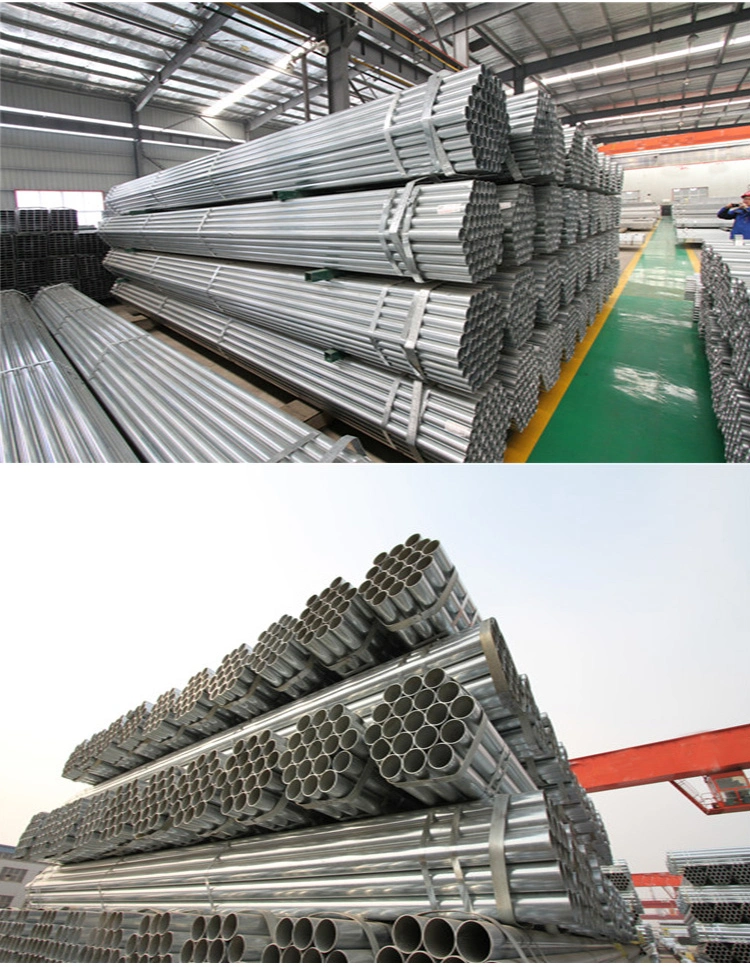 BS 1387 ASTM A53 a 500 Galvanized Steel Pipe Factory