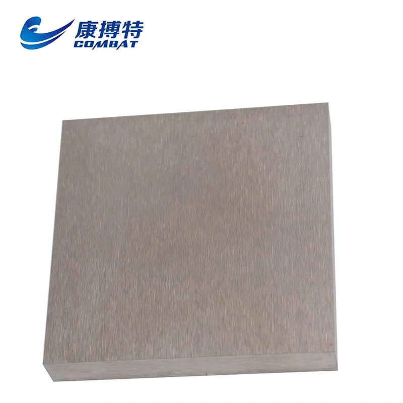 Industry W75cu25 Luoyang Combat Tungsten Carbide Plate Wolfram Copper Alloy