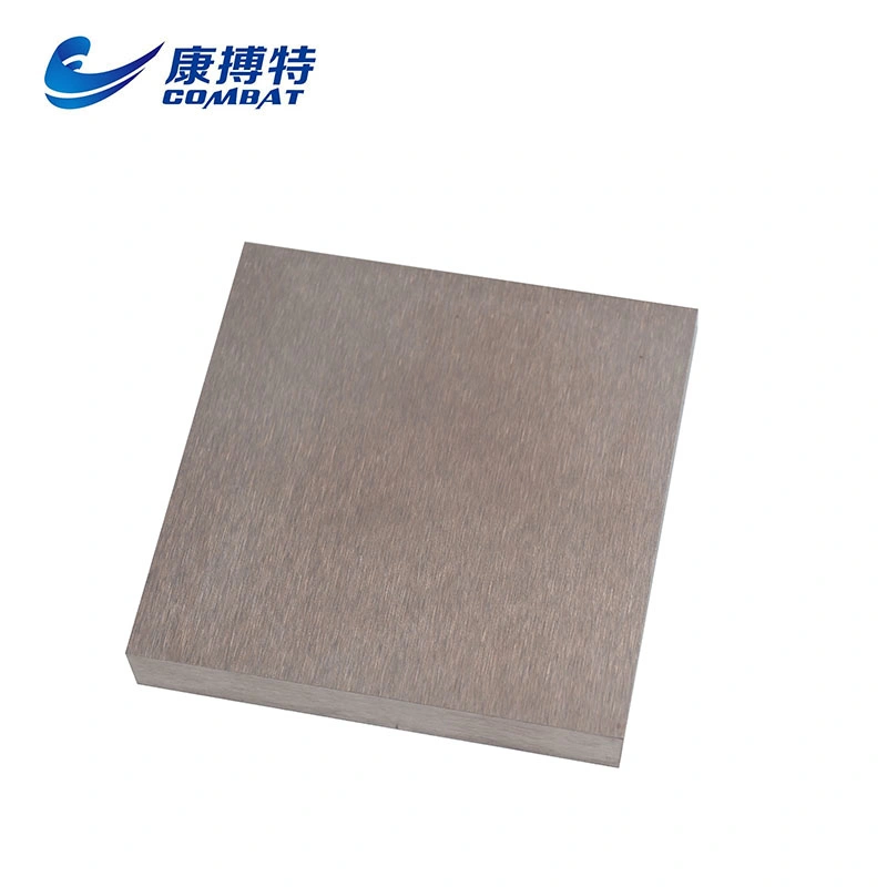 Industry W75cu25 Luoyang Combat Tungsten Carbide Plate Wolfram Copper Alloy