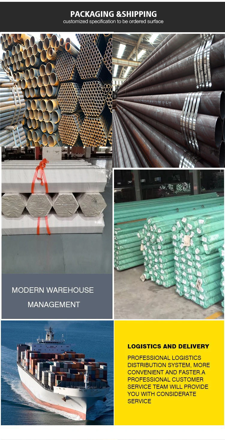 Sch40 32 Inch Q235B Water Well Casing Seamless API ASTM A106 Carbon Steel Boiler Tube A192 Hollow Carbon A36 Welded Steel Tube Pipe Oil Gas Casing Pipes