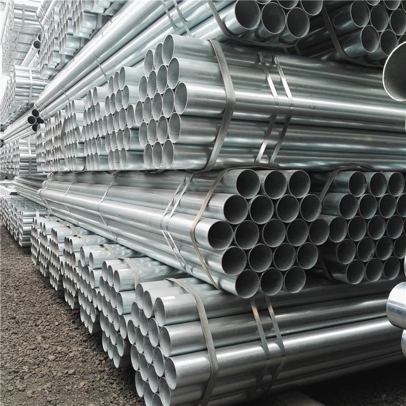 ASTM A795 A53 Grade B Sch10 Sch40 Grooved Ends Carbon Steel ERW Welded Galvanized Iron Pipe