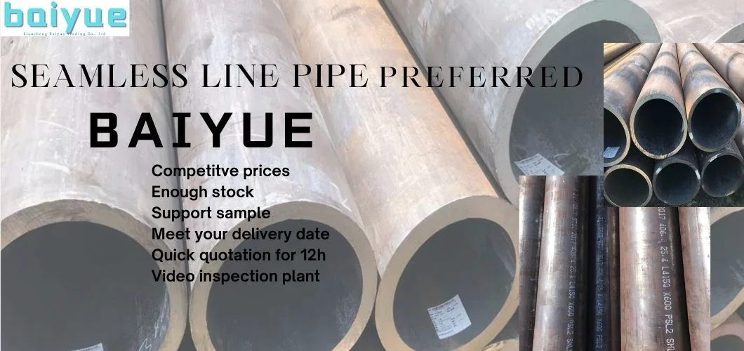 API 5L API 5CT P110 High Standard Direct Selling Steel Carbon Tube Seamless Line Pipe Oil and Gas Line Pipe with One-Stop Service