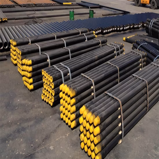 Large Diameter Groove Drill Pipe, Slag Discharge Drill Pipe